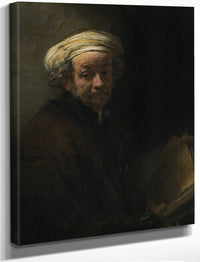 Self Portrait As The Apostle Paul By Rembrandt Fine Art Print