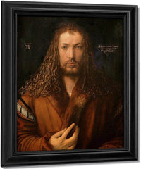 Self Portrait At Age 28 1500 By Albrecht Durer Fine Art Print