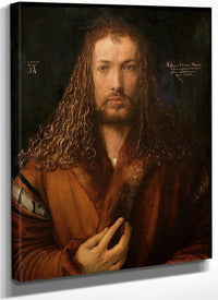 Self Portrait At Age 28 1500 By Albrecht Durer Fine Art Print