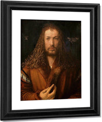 Self Portrait At Age 28 1500 By Albrecht Durer Fine Art Print