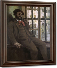 Self Portrait At Sainte Pelagie By Jean Desire Gustave Courbet Fine Art Print