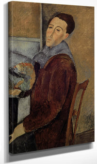 Self Portrait By Amedeo Modigliani Fine Art Print
