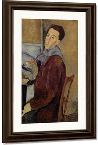 Self Portrait By Amedeo Modigliani Fine Art Print