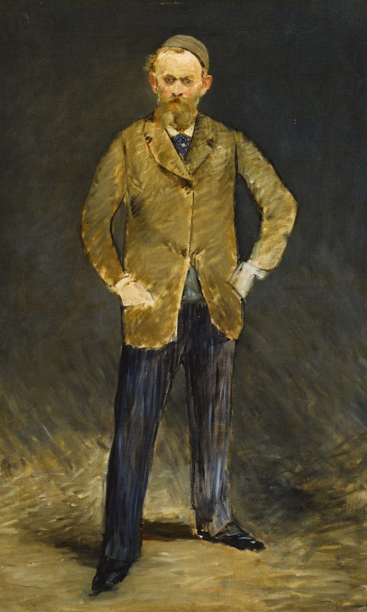 Self Portrait By Edouard Manet Fine Art Print
