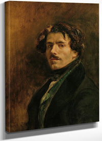 Self Portrait By Ferdinand Victor Eugene Delacroix Fine Art Print