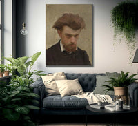 Self Portrait By Henri Fantin Latour Fine Art Print