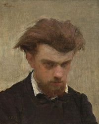 Self Portrait By Henri Fantin Latour Fine Art Print