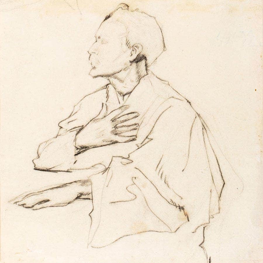 Self Portrait By Henry Ossawa Tanner Fine Art Print