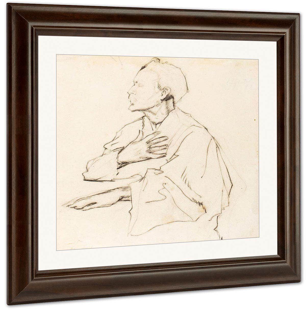 Self Portrait By Henry Ossawa Tanner Fine Art Print
