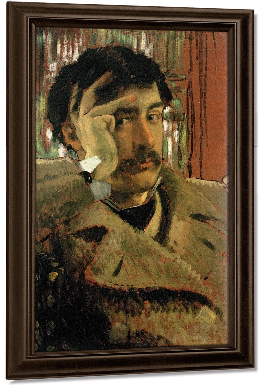 Self Portrait By James Tissot Fine Art Print