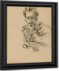 Self Portrait By Marsden Hartley Fine Art Print