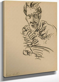 Self Portrait By Marsden Hartley Fine Art Print