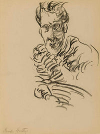 Self Portrait By Marsden Hartley Fine Art Print