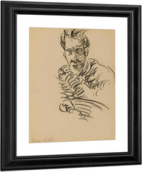 Self Portrait By Marsden Hartley Fine Art Print