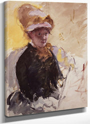 Self Portrait By Mary Cassatt Fine Art Print