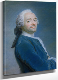 Self Portrait By Maurice Quentin De La Tour Fine Art Print