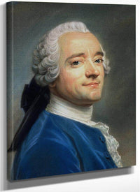 Self Portrait By Maurice Quentin De La Tour Fine Art Print