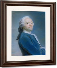 Self Portrait By Maurice Quentin De La Tour Fine Art Print