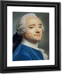 Self Portrait By Maurice Quentin De La Tour Fine Art Print