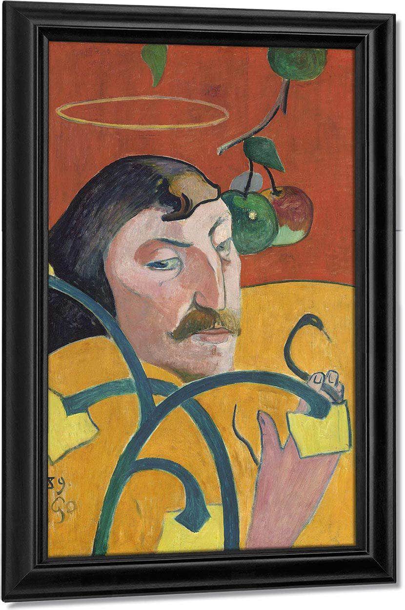 Self Portrait By Paul Gauguin Fine Art Print