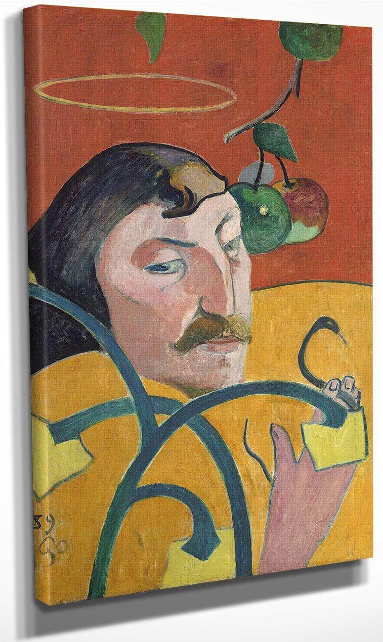 Self Portrait By Paul Gauguin Fine Art Print