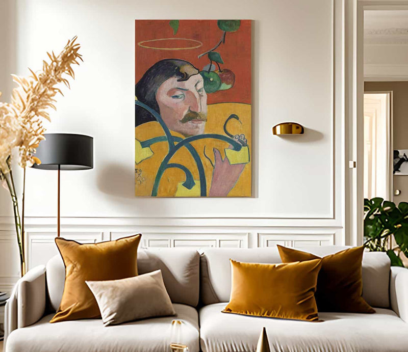Self Portrait By Paul Gauguin Fine Art Print