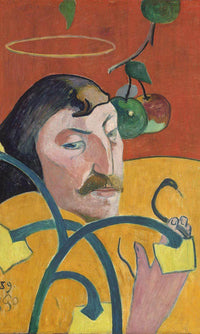 Self Portrait By Paul Gauguin Fine Art Print