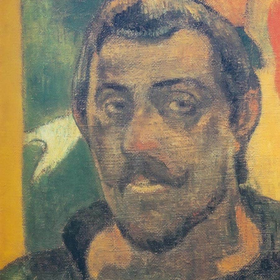Self Portrait By Paul Gauguin By 01 Fine Art Print
