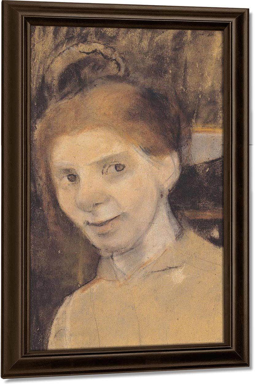 Self Portrait By Paula Modersohn Becker Fine Art Print