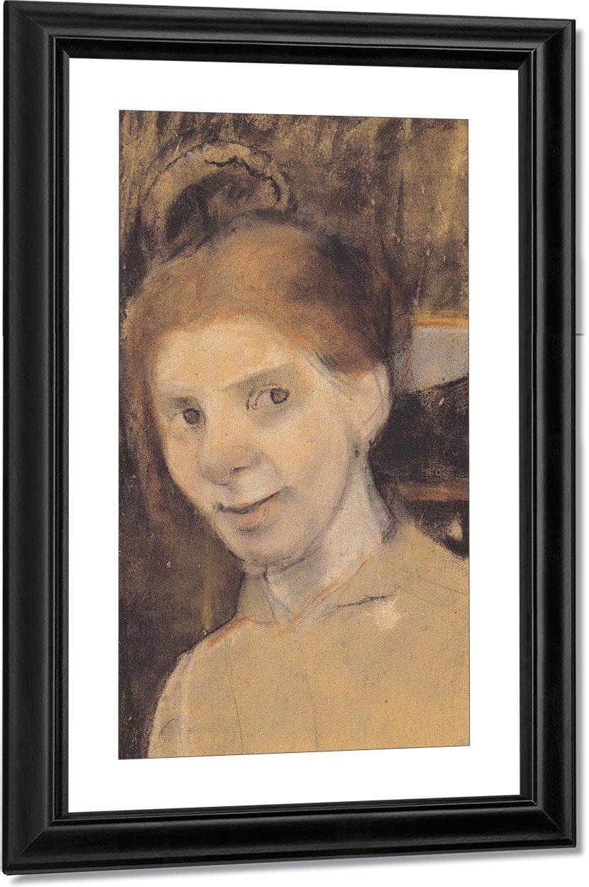 Self Portrait By Paula Modersohn Becker Fine Art Print