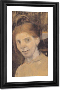 Self Portrait By Paula Modersohn Becker Fine Art Print