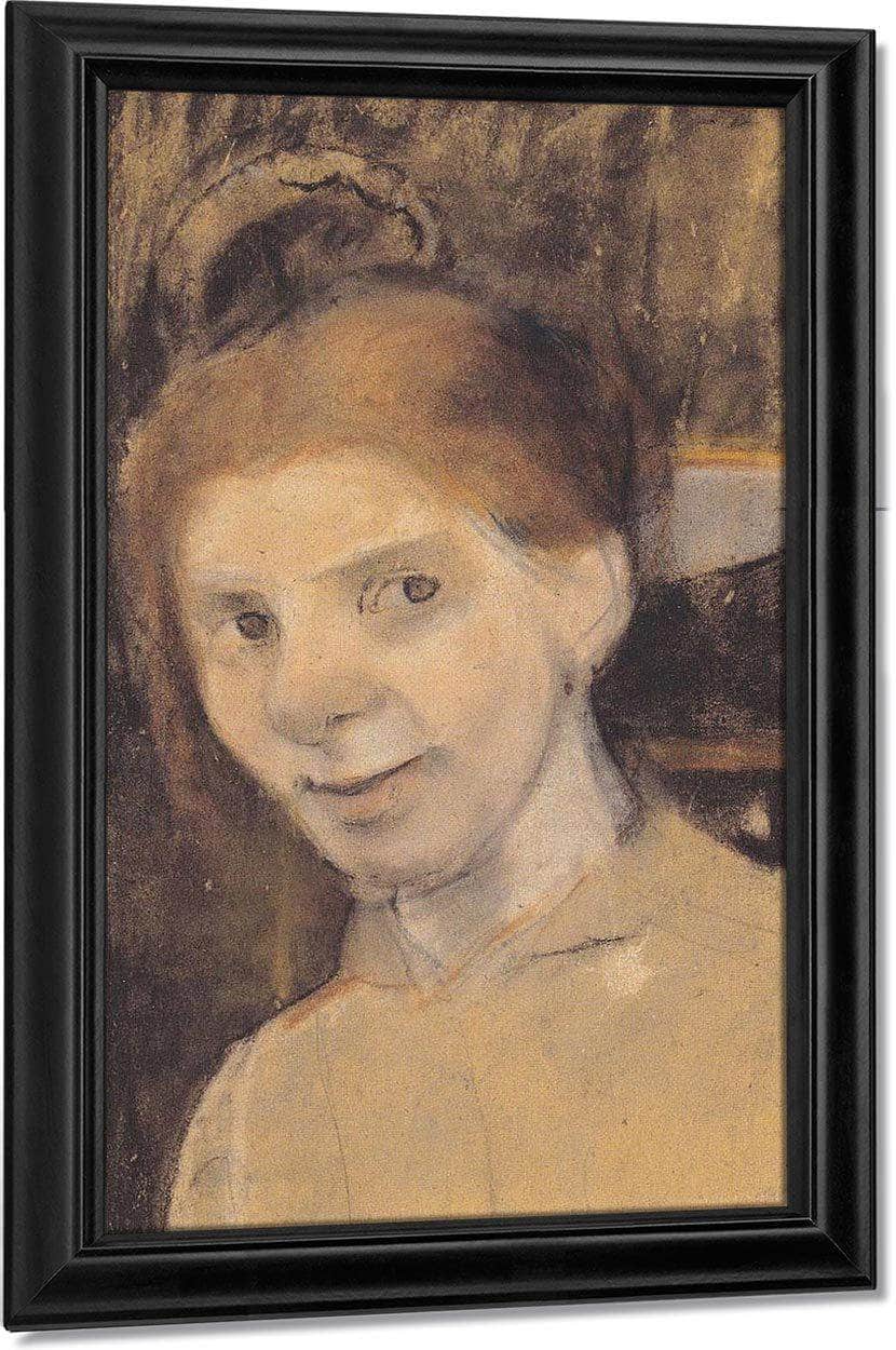 Self Portrait By Paula Modersohn Becker Fine Art Print