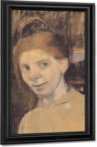 Self Portrait By Paula Modersohn Becker Fine Art Print