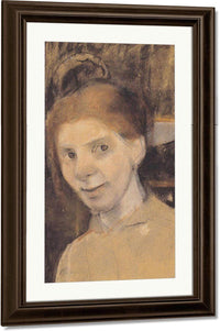 Self Portrait By Paula Modersohn Becker Fine Art Print