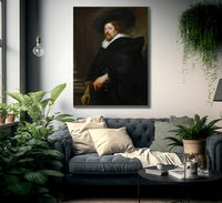 Self Portrait By Peter Paul Rubens Fine Art Print