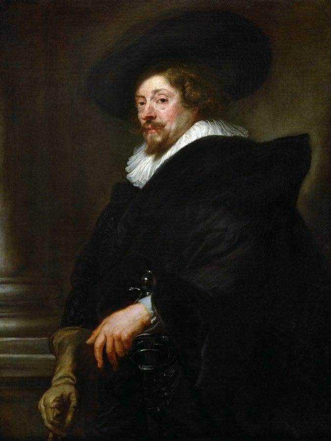 Self Portrait By Peter Paul Rubens Fine Art Print
