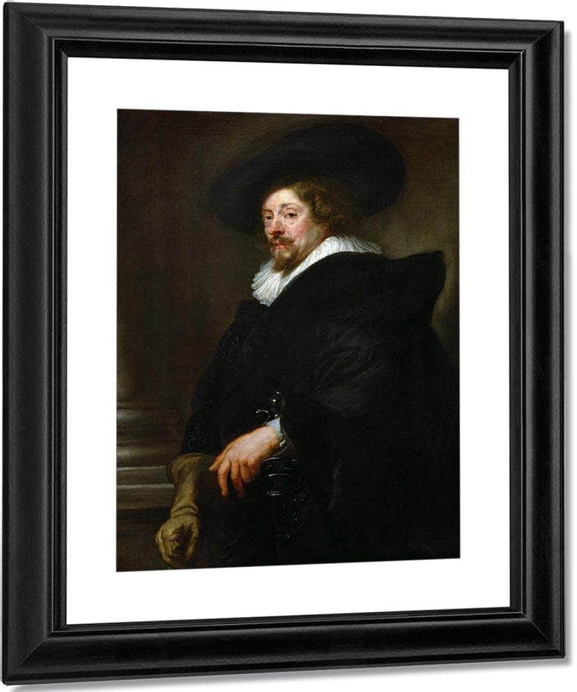 Self Portrait By Peter Paul Rubens Fine Art Print