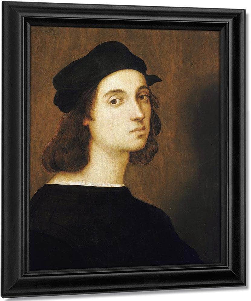 Self Portrait By Raphael Fine Art Print