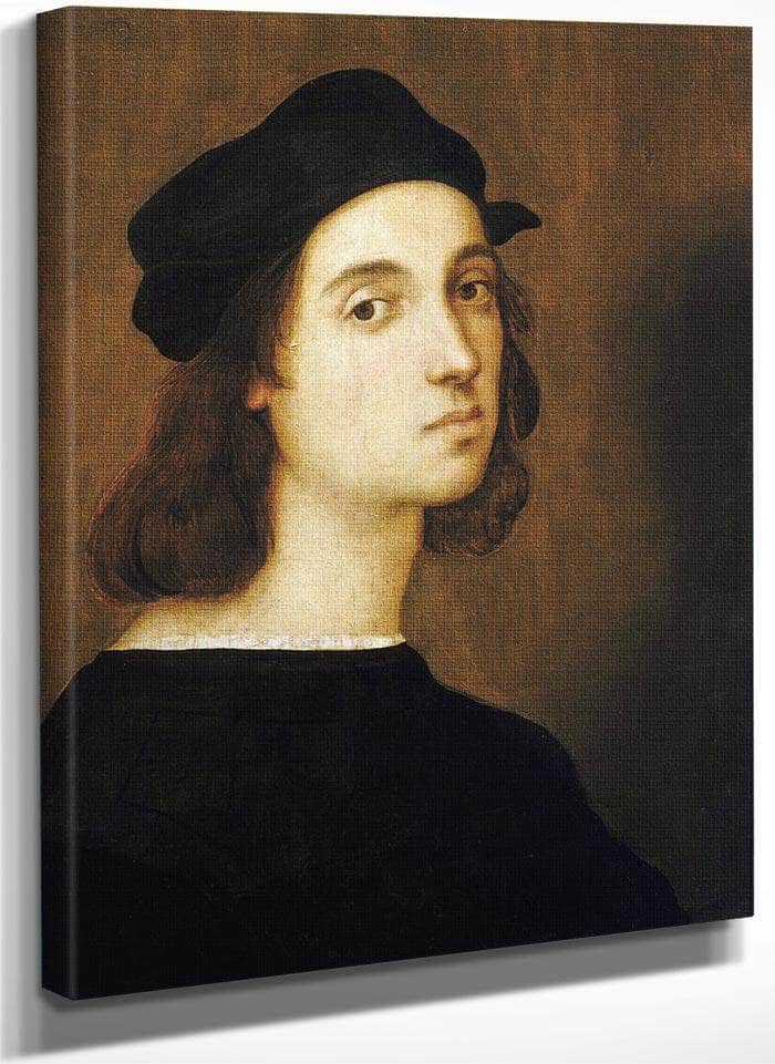 Self Portrait By Raphael Fine Art Print