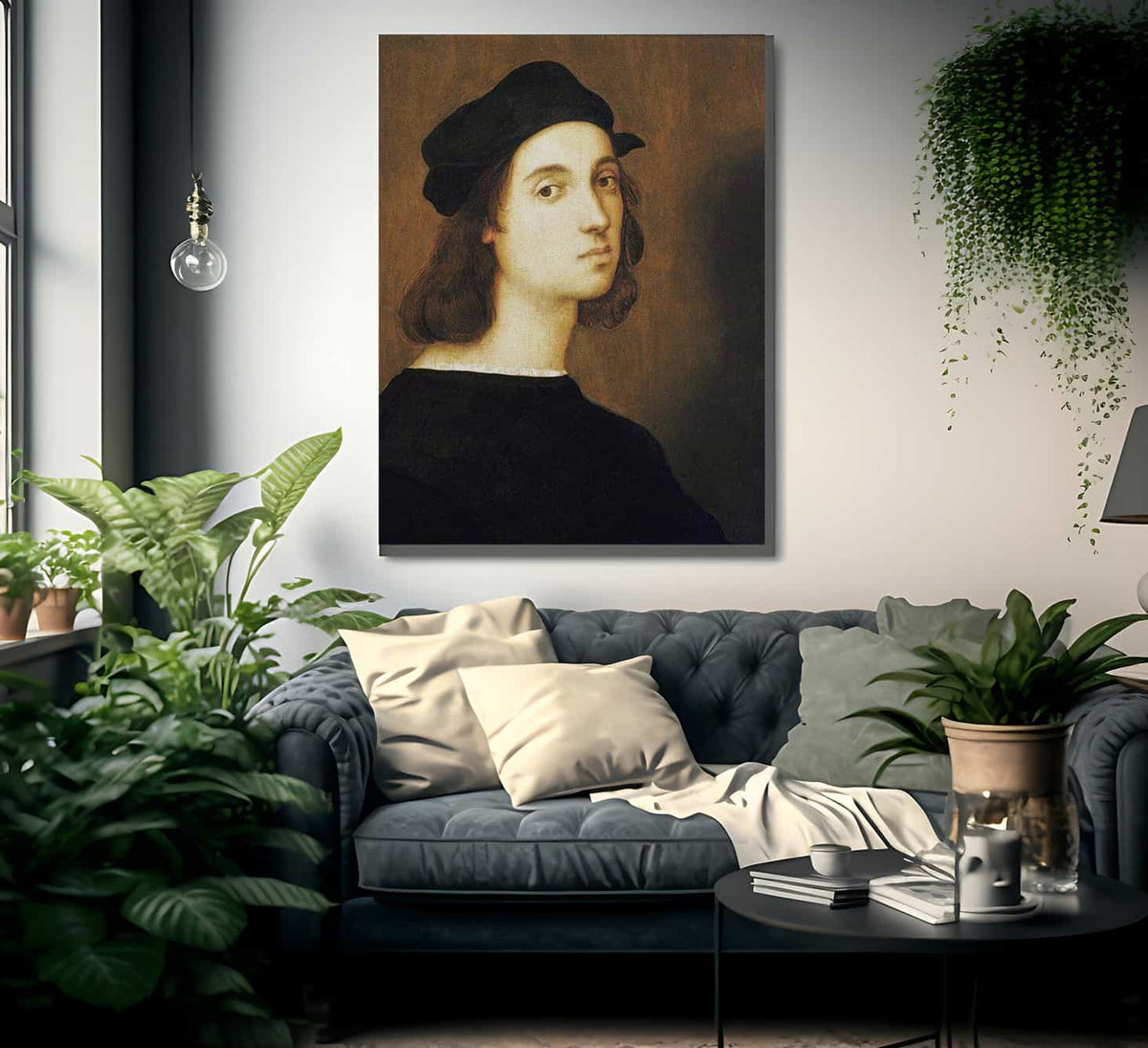 Self Portrait By Raphael Fine Art Print