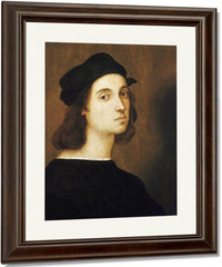 Self Portrait By Raphael Fine Art Print