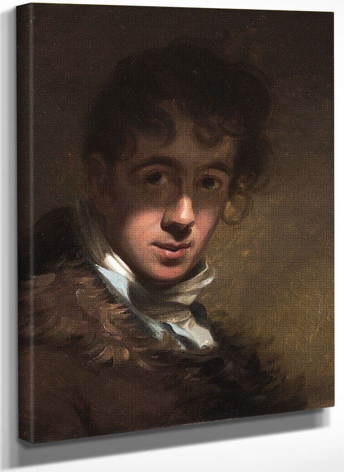 Self Portrait By Thomas Sully Fine Art Print