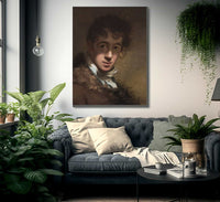 Self Portrait By Thomas Sully Fine Art Print