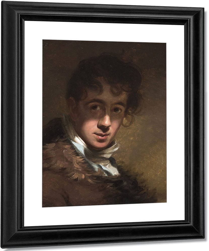 Self Portrait By Thomas Sully Fine Art Print