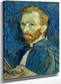 Self Portrait By Vincent Van Gogh Fine Art Print