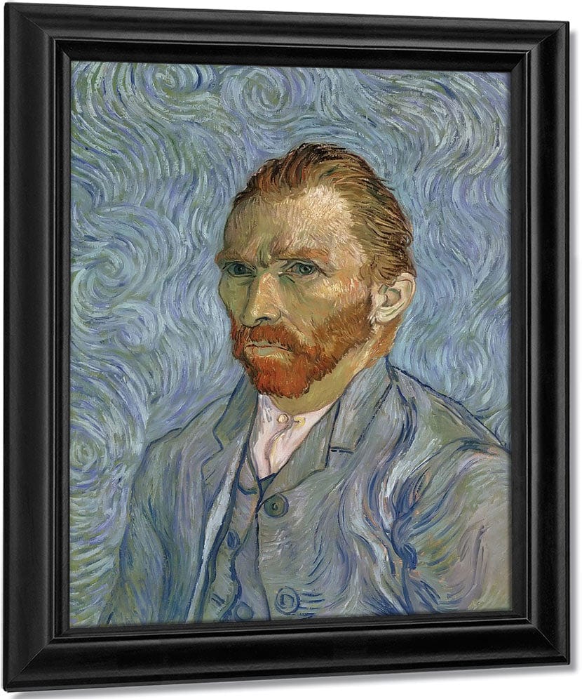 Self Portrait By Vincent Van Gogh By 01 Fine Art Print