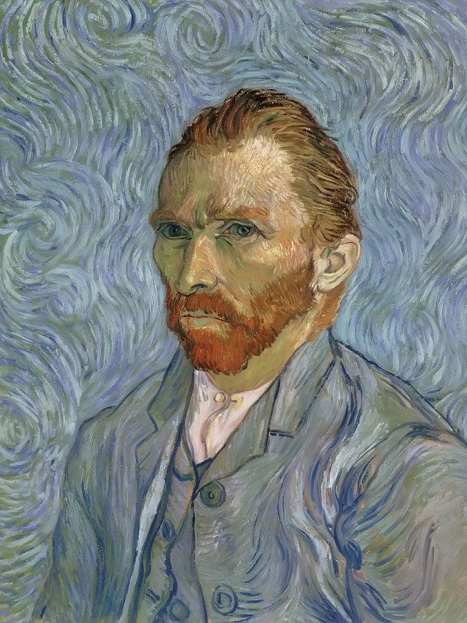 Self Portrait By Vincent Van Gogh By 01 Fine Art Print