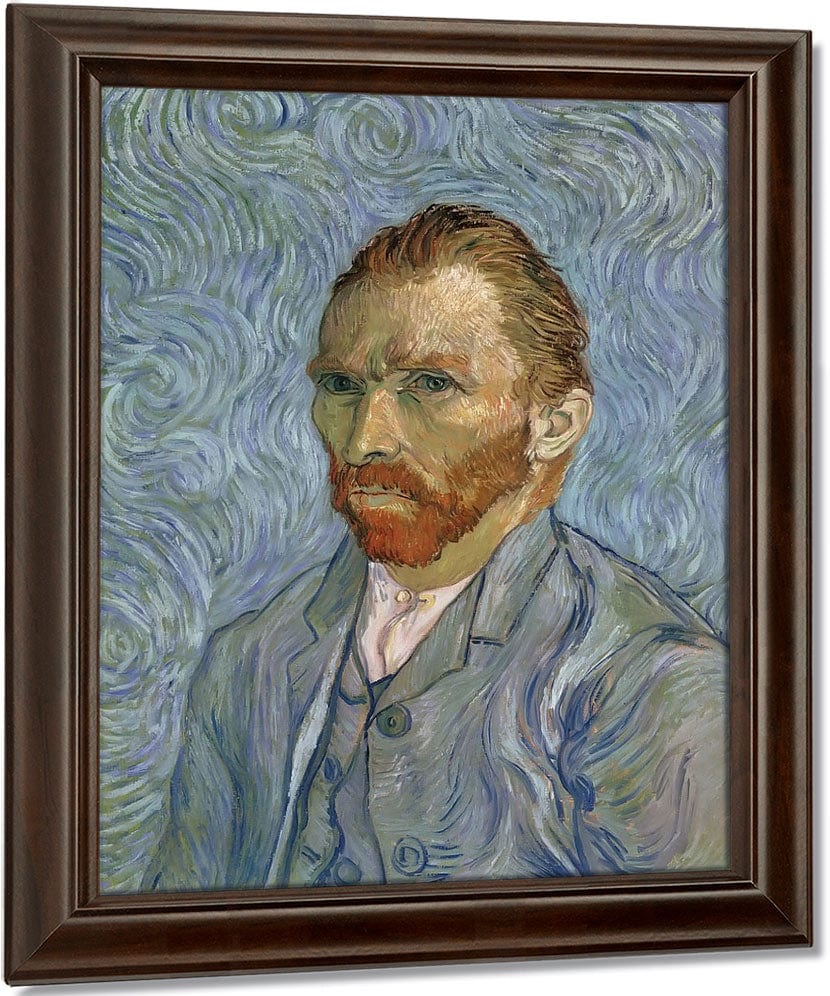 Self Portrait By Vincent Van Gogh By 01 Fine Art Print