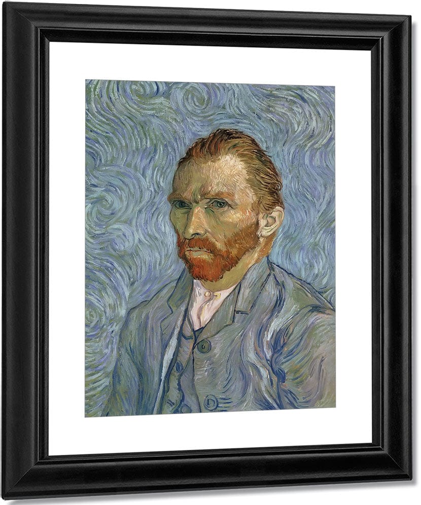 Self Portrait By Vincent Van Gogh By 01 Fine Art Print