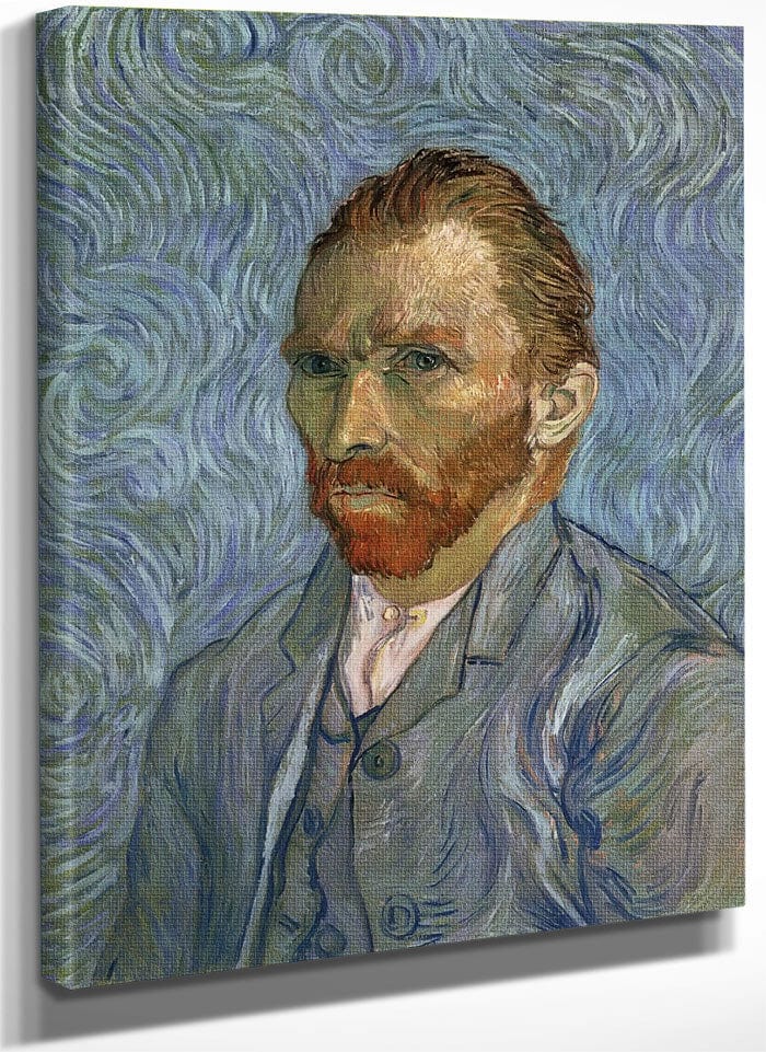 Self Portrait By Vincent Van Gogh By 01 Fine Art Print